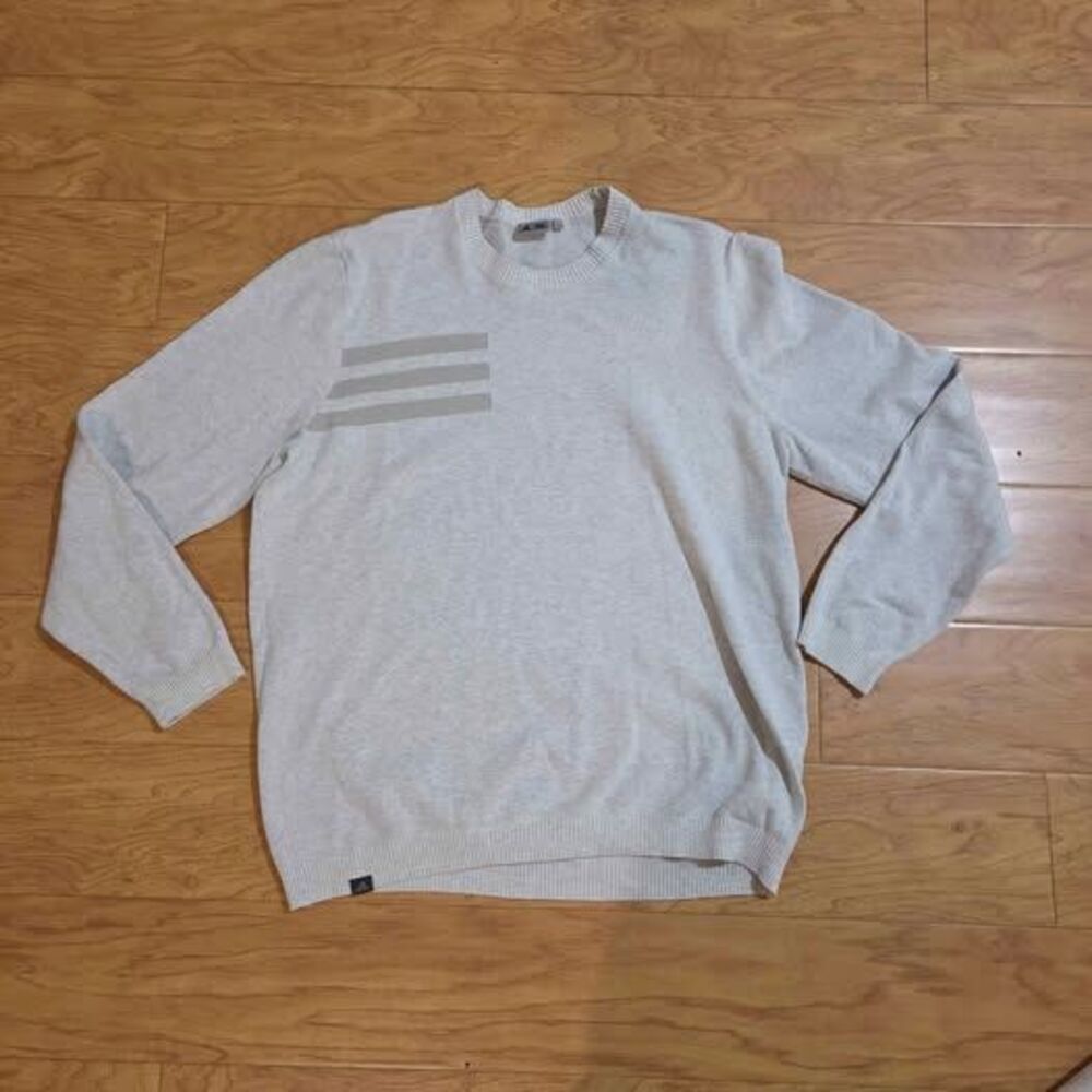 Adidas grey Crewneck Sweater size L